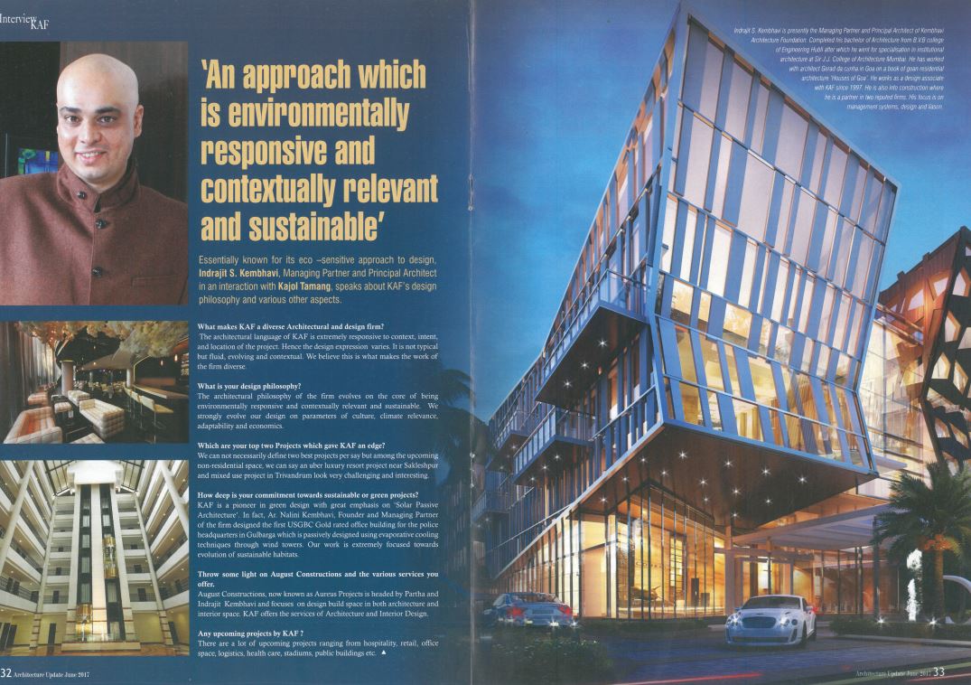 AU Update | Kembhavi Architects Bangalore