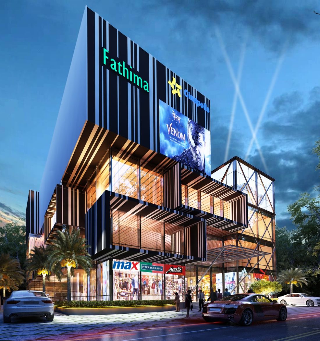 KAF Architects Bangalore Proposed Mall  Fathima Group  
